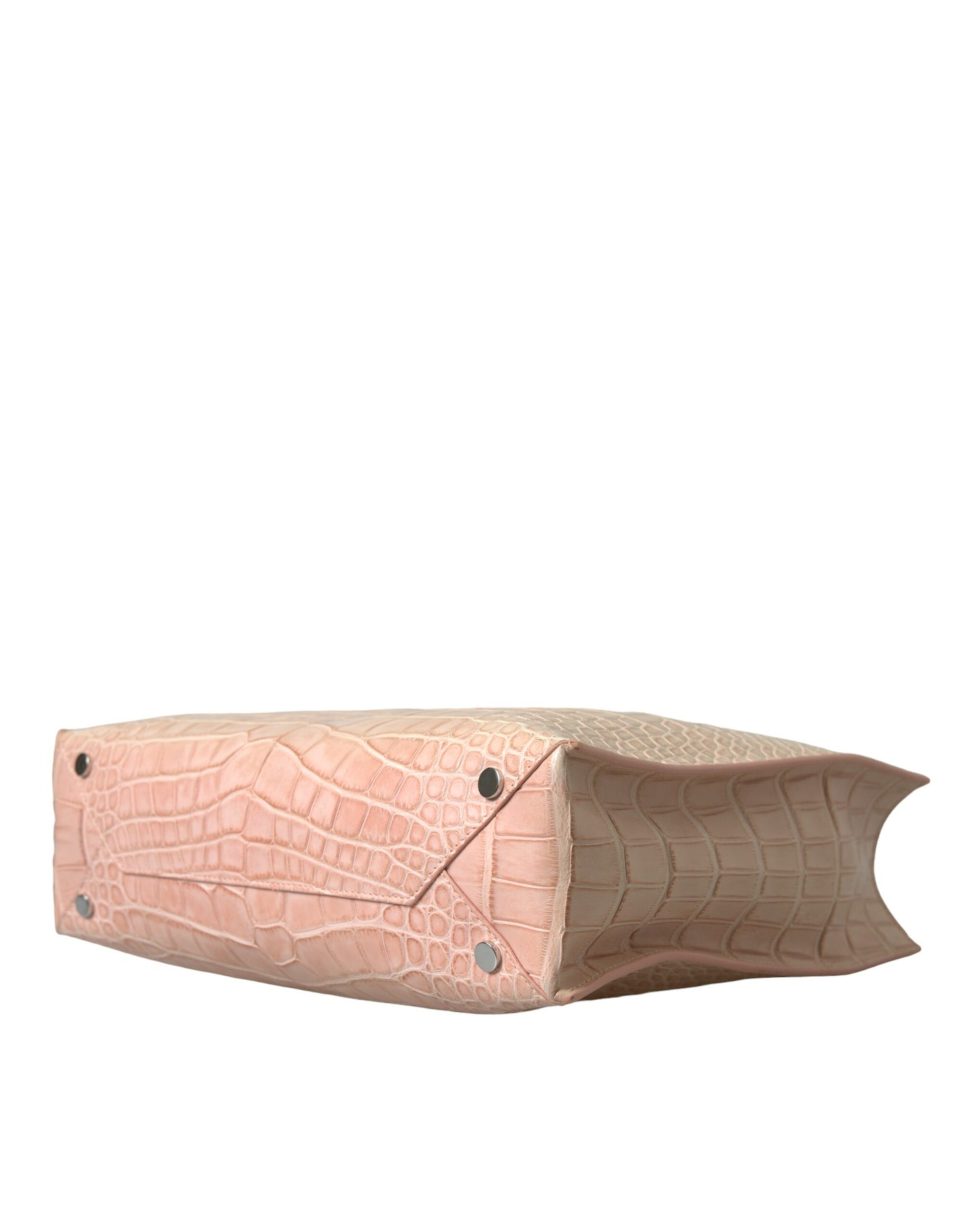 Balenciaga – Schicke rosa Tragetasche aus Alligatorleder