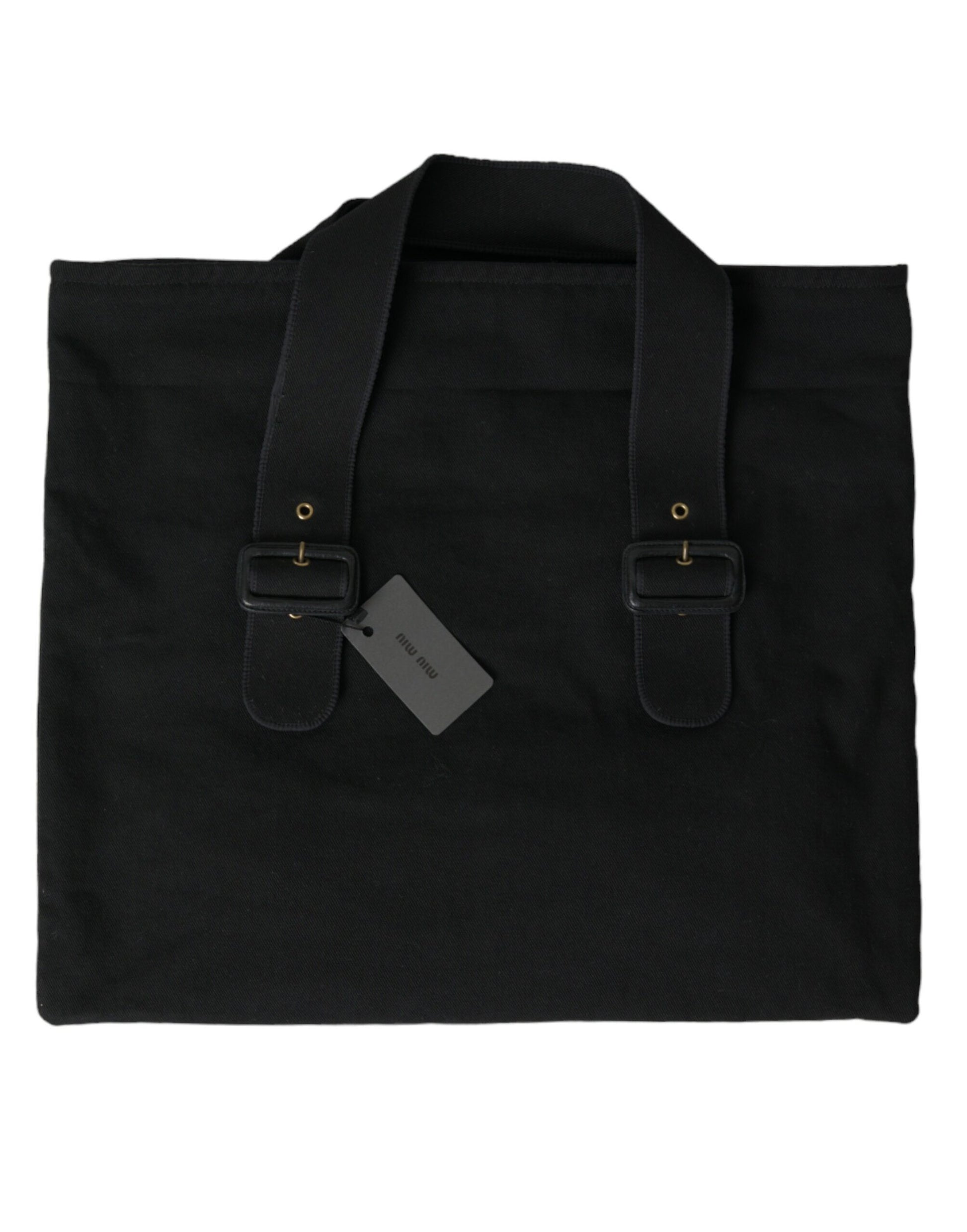 Miu Miu Chic – Schwarze Denim-Tasche für alltägliche Eleganz