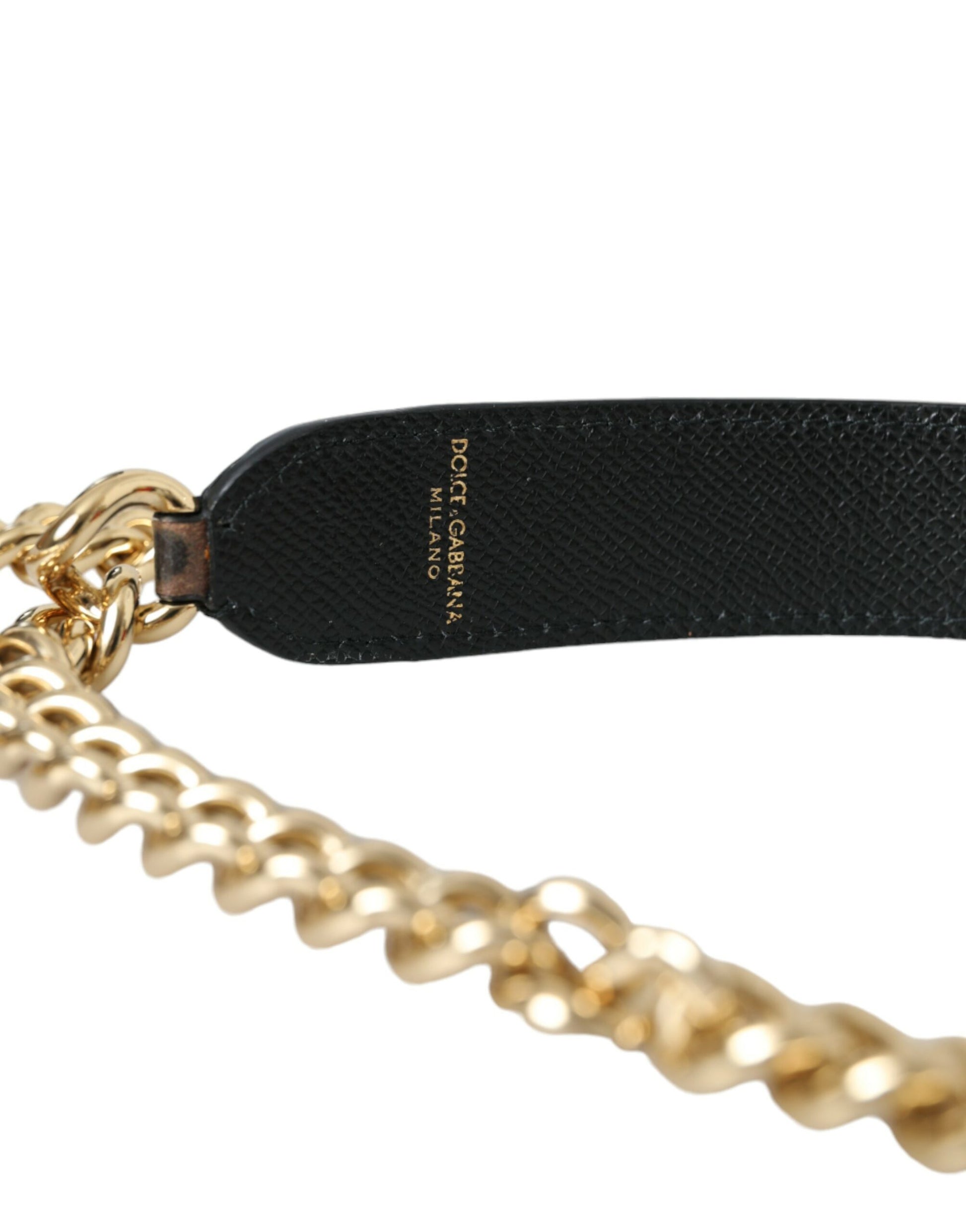 Dolce &amp; Gabbana Brauner Leoparden-Handtaschen-Zubehör-Schultergurt