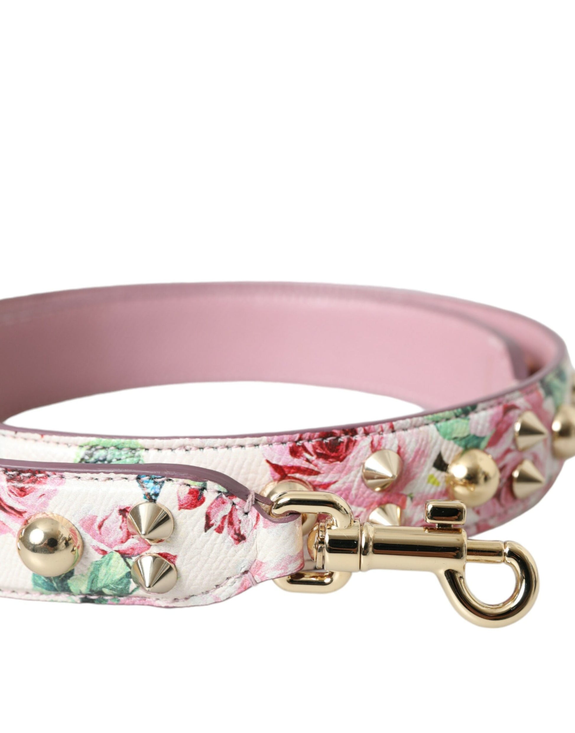 Dolce &amp; Gabbana Rosa Blumenhandtaschen-Zubehör Schultergurt