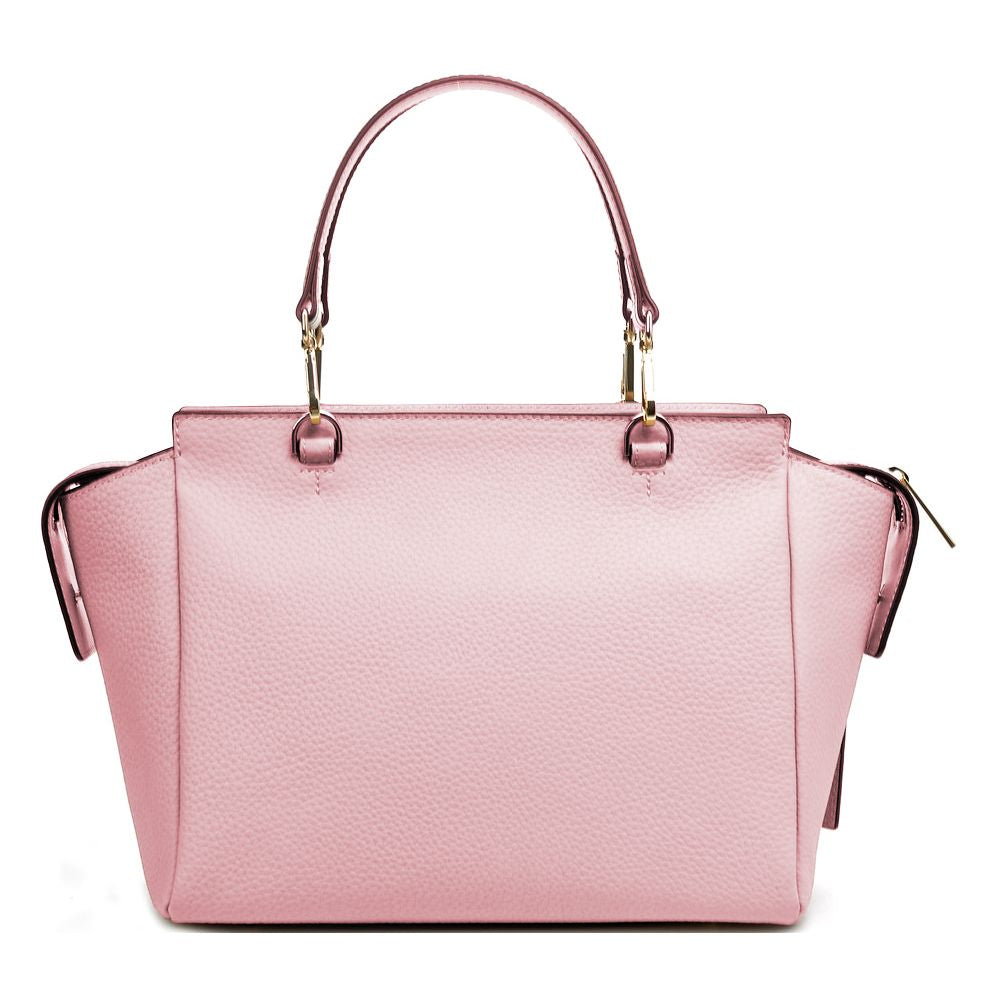 Baldinini Trend Rosa Kalbsleder Damen Handtasche