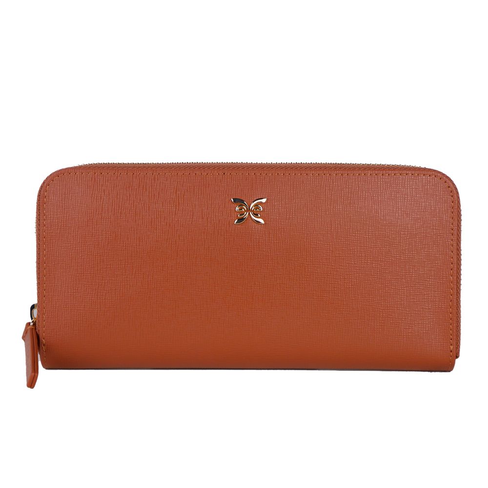 Ungaro Elegante Lederbrieftasche mit Reißverschluss