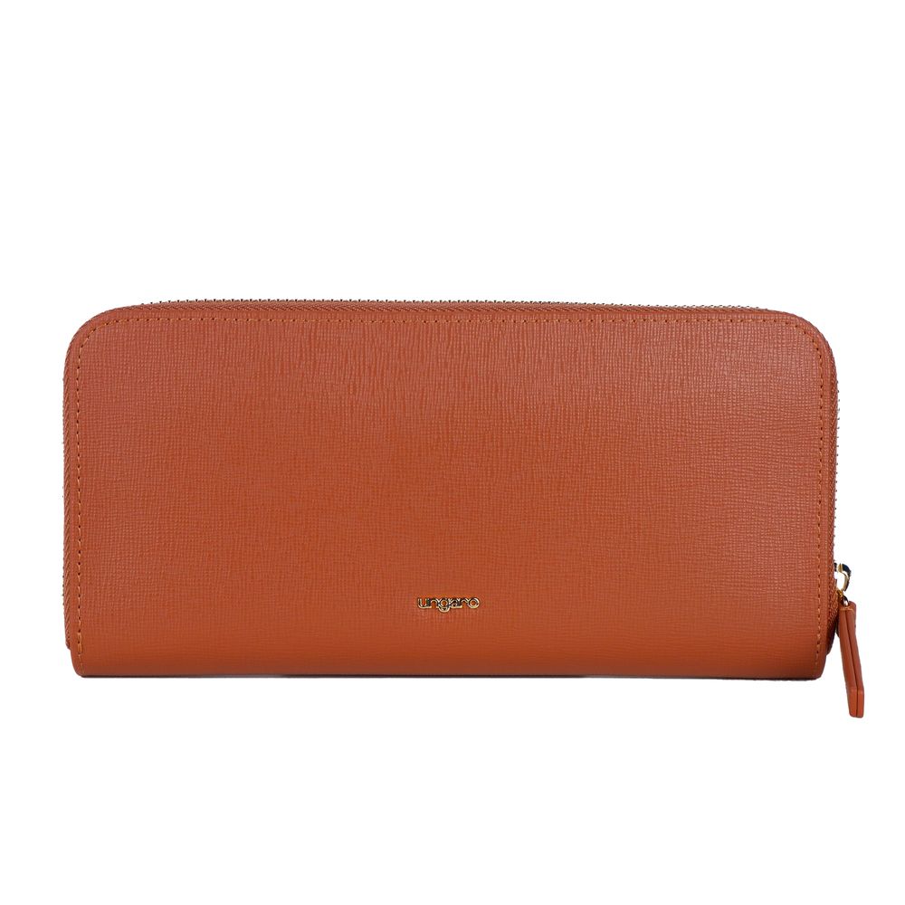 Ungaro Elegante Lederbrieftasche mit Reißverschluss