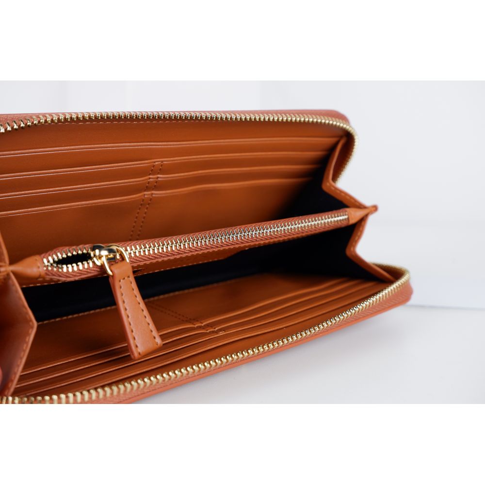 Ungaro Elegante Lederbrieftasche mit Reißverschluss