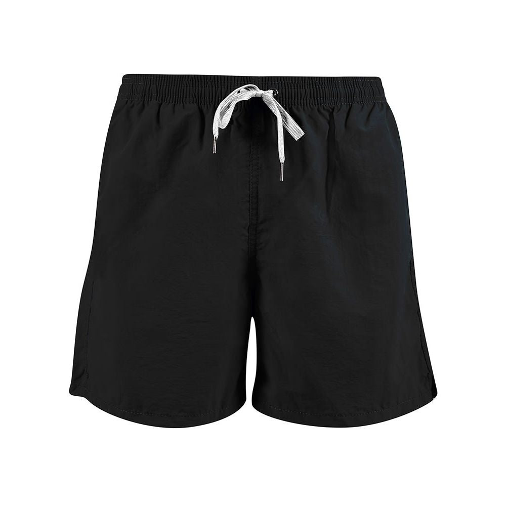 Yes Zee Schwarze Polyester-Boxershorts für Herren