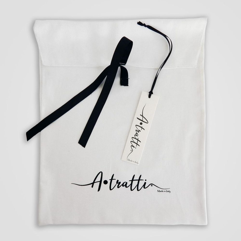 A.Tratti Elegantes weißes Stretch-Viskose-T-Shirt