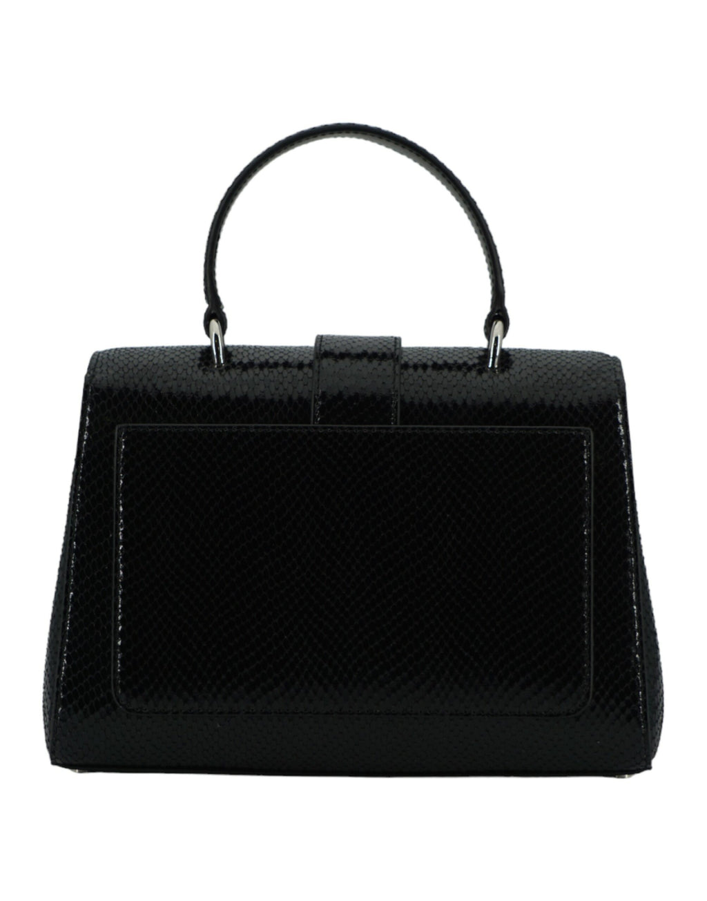 Jimmy Choo – Schwarze Umhängetasche aus Leder mit Tragegriff