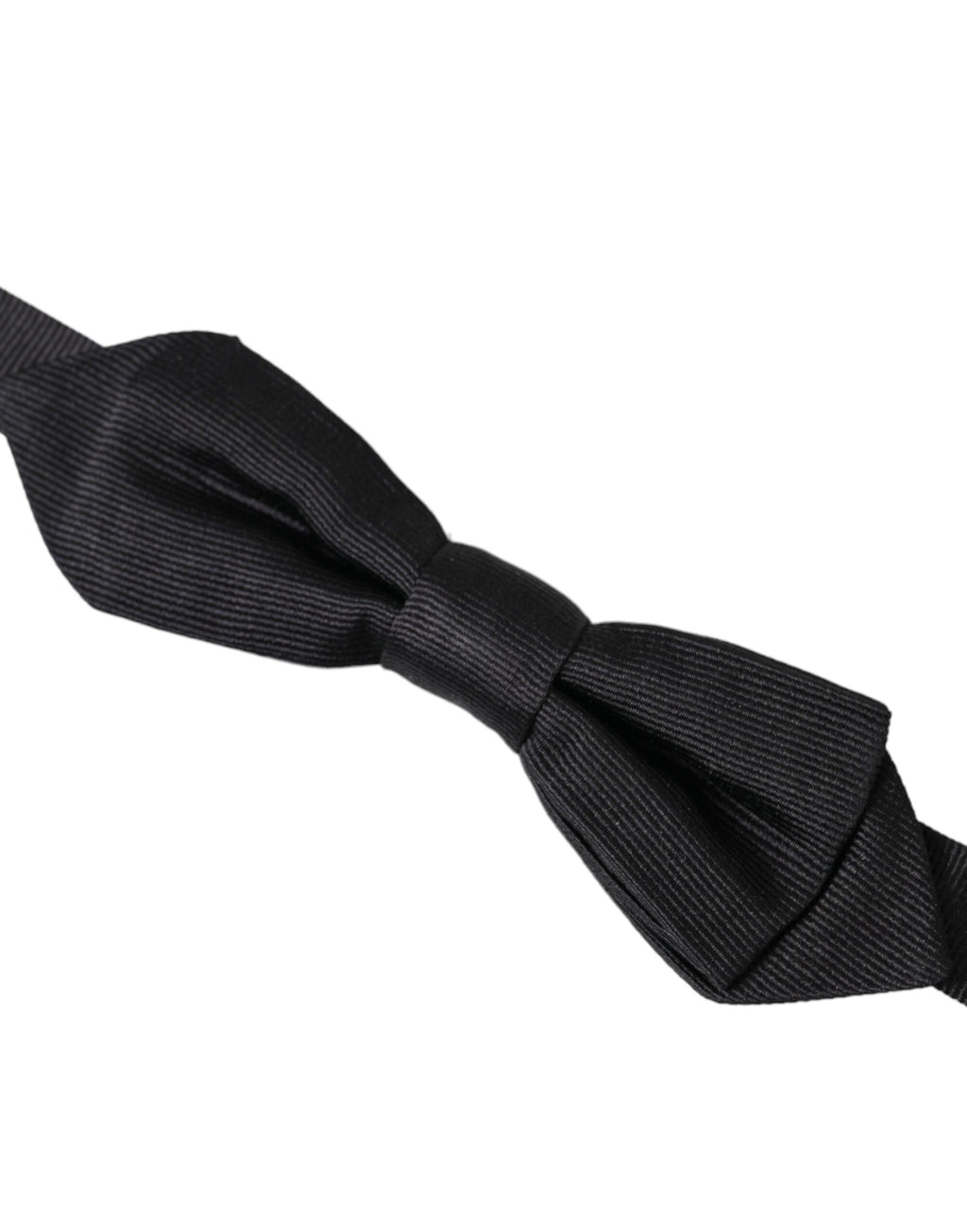 Dolce &amp; Gabbana – Schwarze, verstellbare Herrenfliege aus Seide
