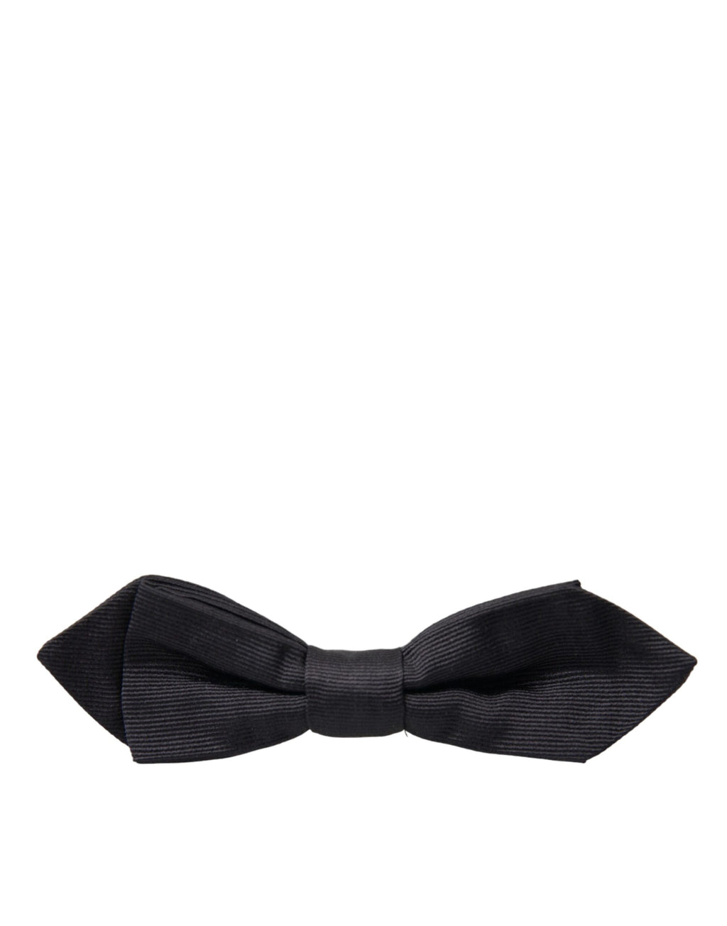 Dolce &amp; Gabbana – Schwarze, verstellbare Herrenfliege aus Seide