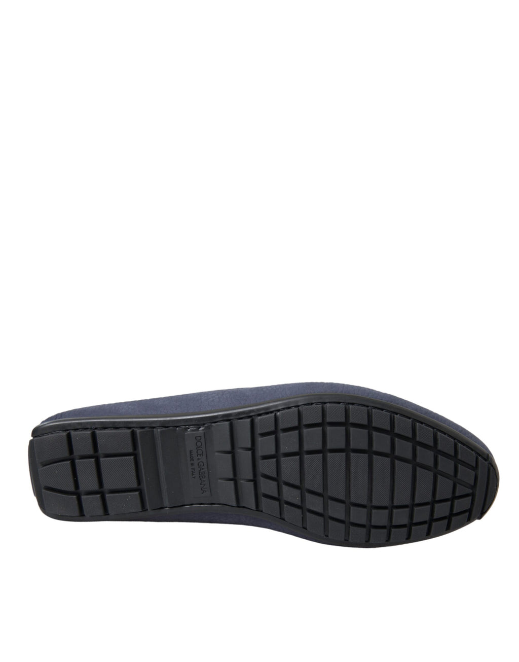 Dolce &amp; Gabbana – Blaue Mokassins aus Kalbsleder