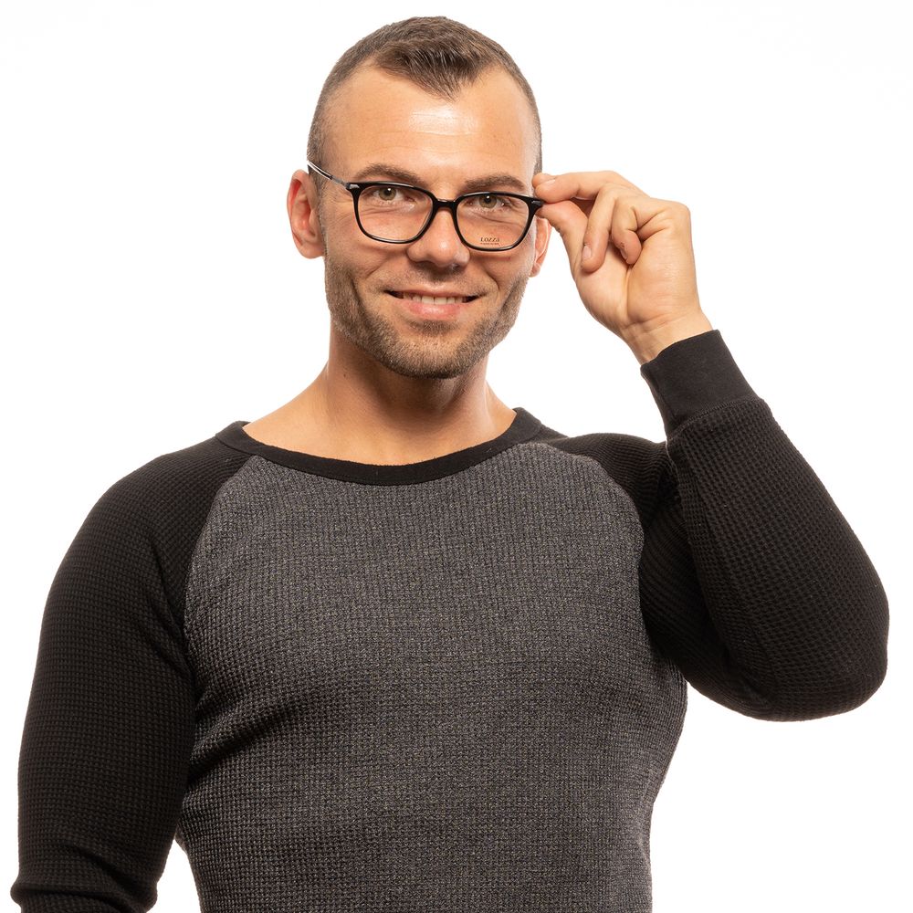 Lozza Schwarze Herren Brillenfassungen
