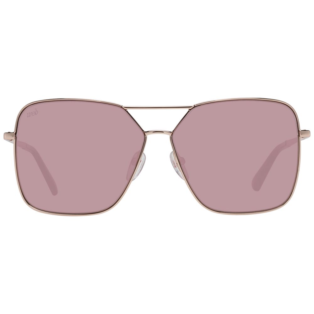Web Roségold Damen Sonnenbrille