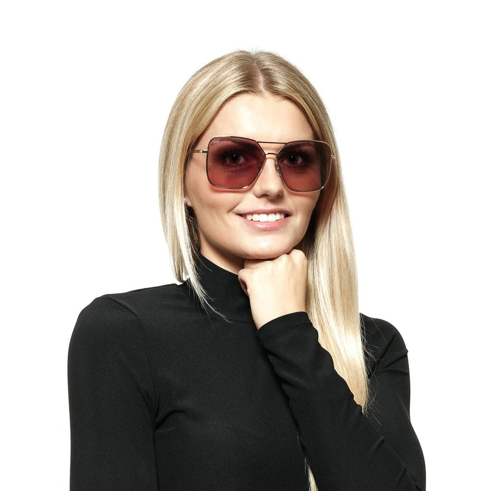 Web Roségold Damen Sonnenbrille