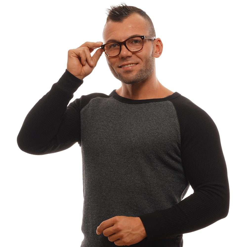 Ermenegildo Zegna Brown Plastic Glasses (Frames) - Allority