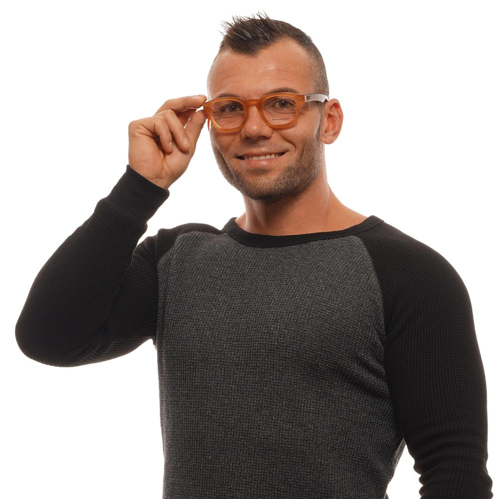 Ermenegildo Zegna Brown Plastic Glasses (Frames) - Allority