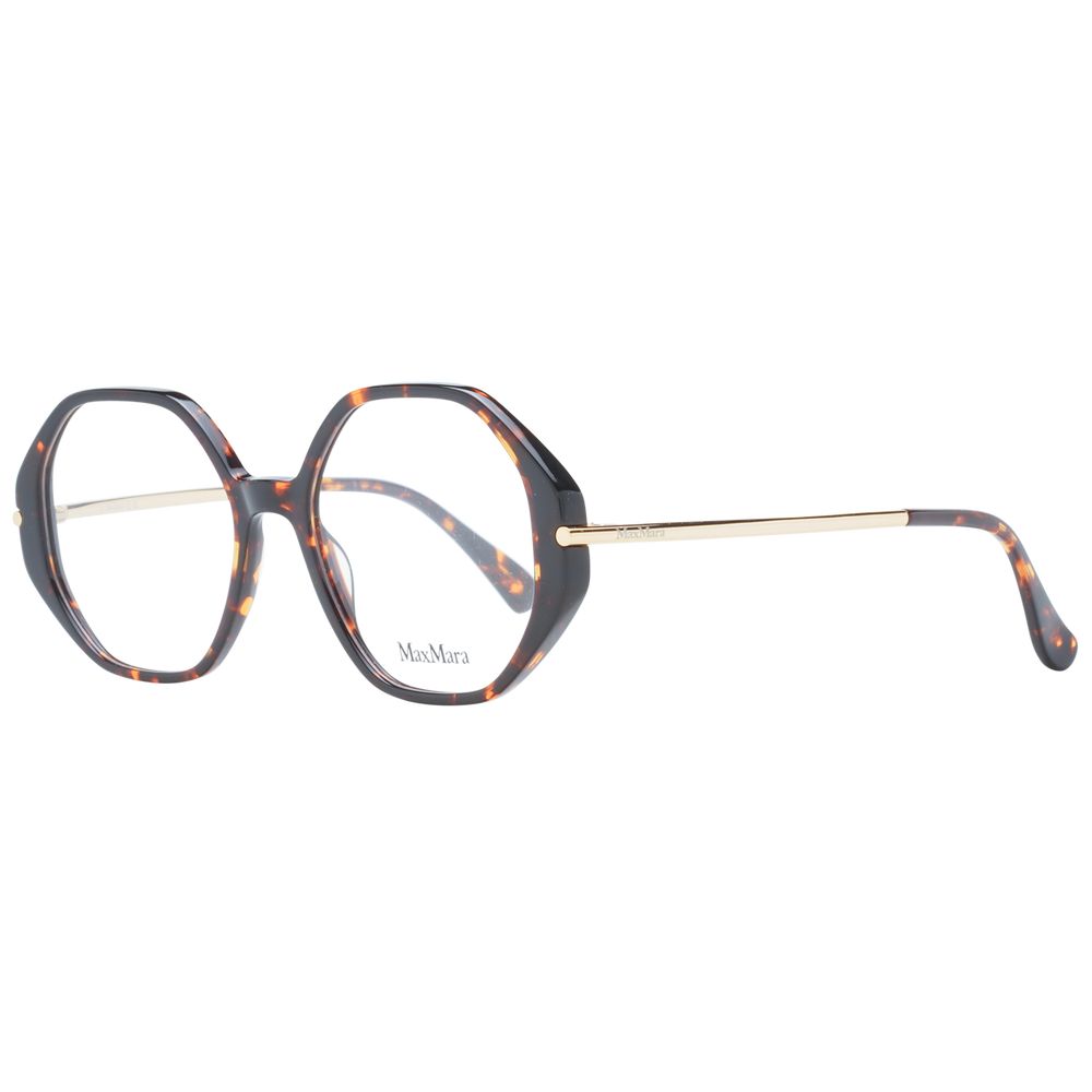 Max Mara Brown Plastic Glasses (Frames) - Allority