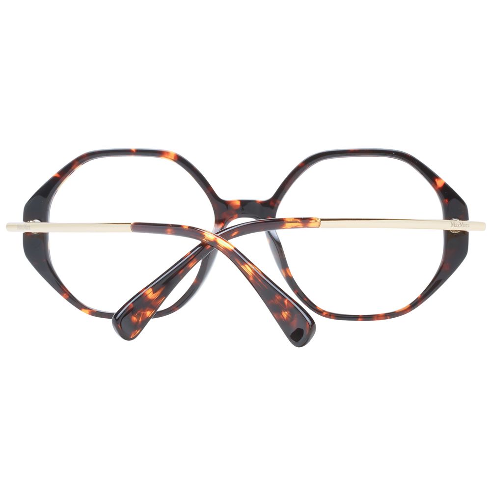 Max Mara Brown Plastic Glasses (Frames) - Allority