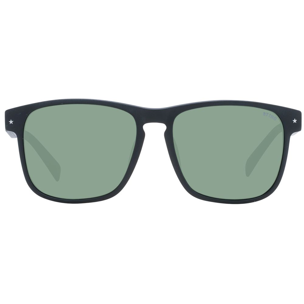 Sting Schwarze Herren Sonnenbrille