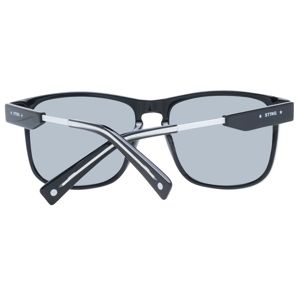 Sting Schwarze Herren Sonnenbrille