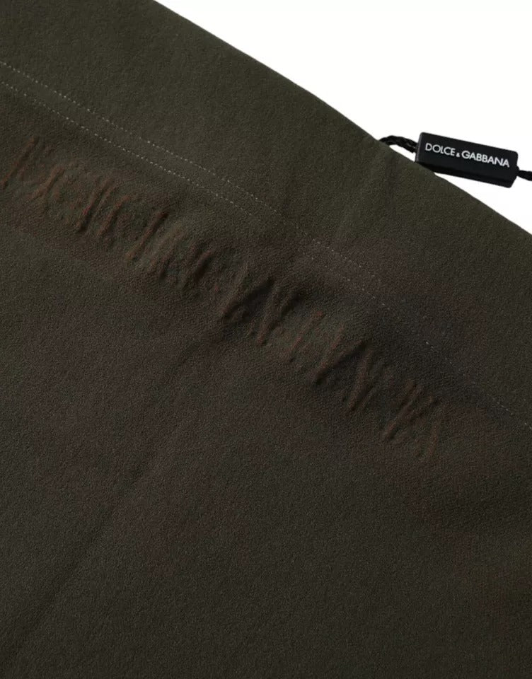 Dolce &amp; Gabbana – Boxershorts aus brauner Stretch-Baumwolle