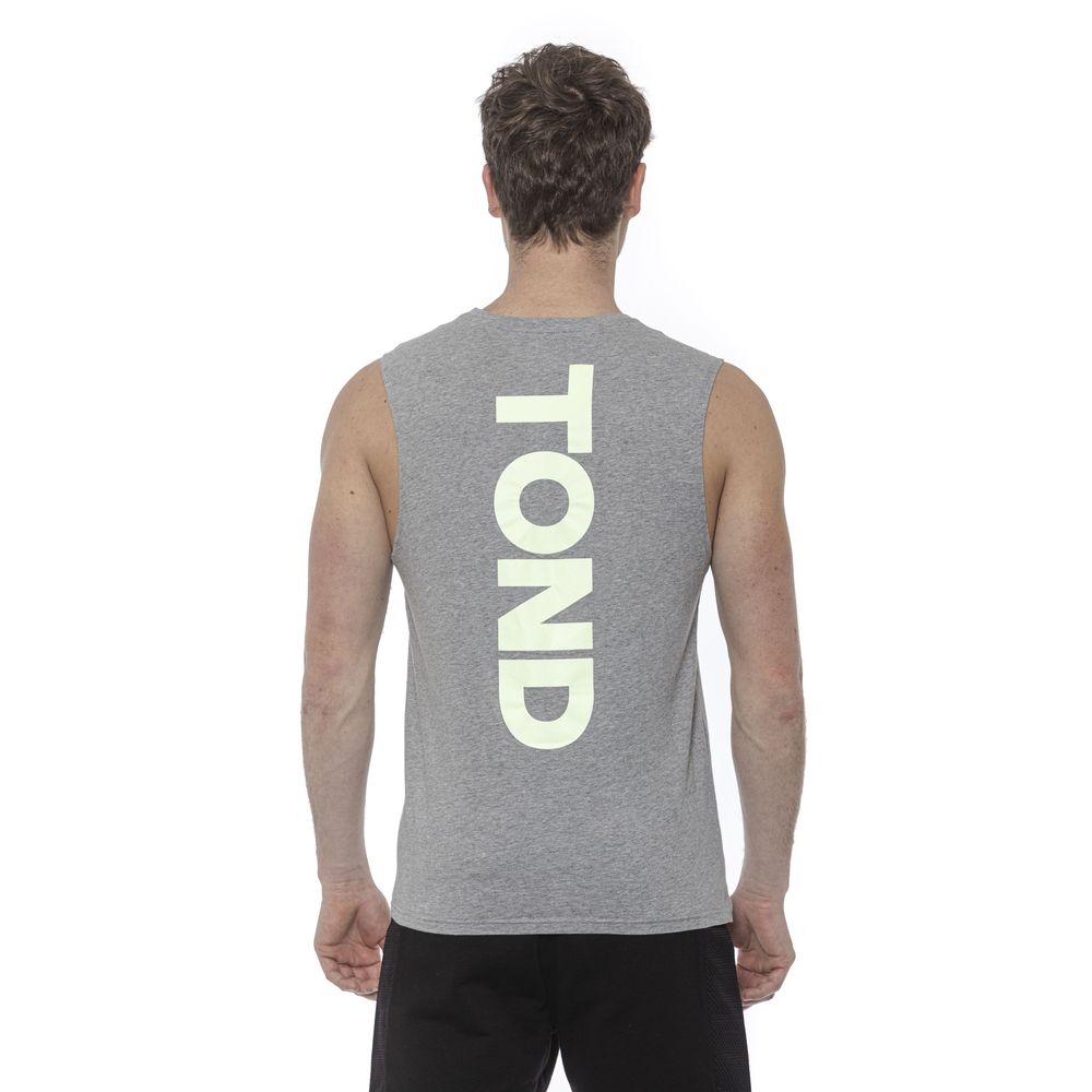 Tond Graues Baumwoll-Tanktop für Herren