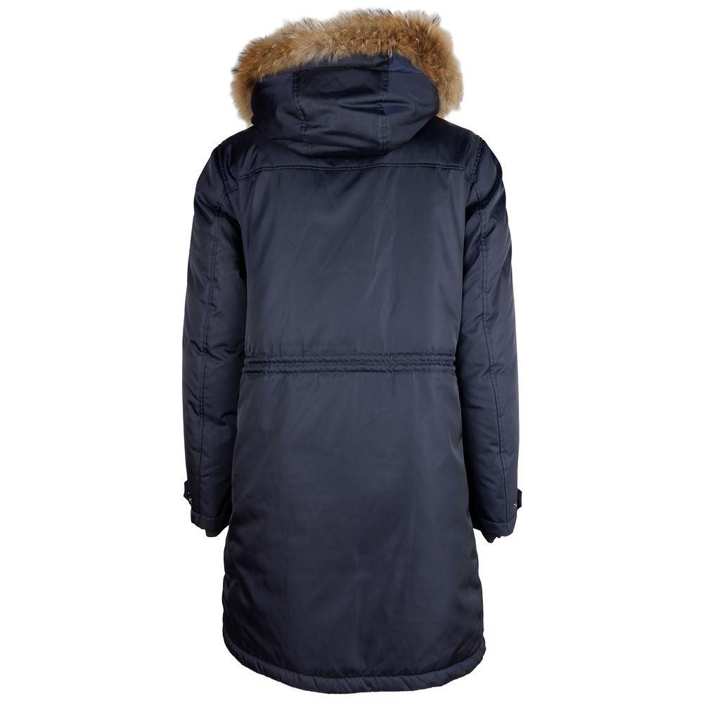 Blaue Nylonjacke für Herren hinzufügen