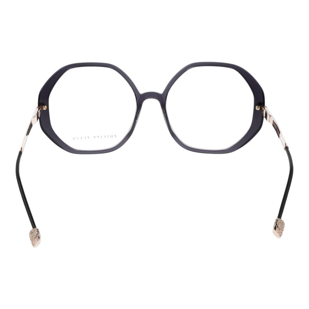 Philipp Plein Gray Cellulose Acetate Glasses (Frames) - Allority