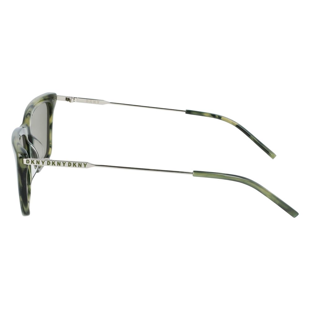 DKNY – Grüne Acetat-Sonnenbrille