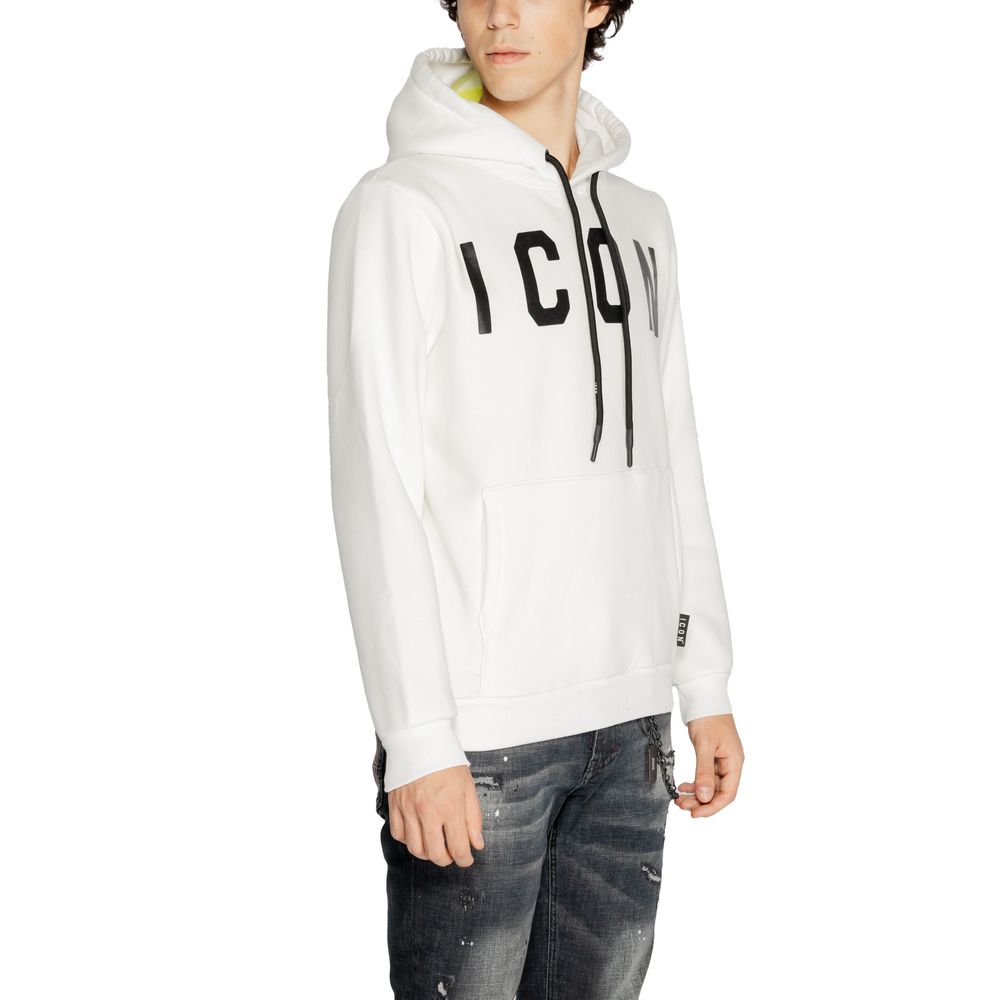 Icon Weißer Baumwoll-Hoodie