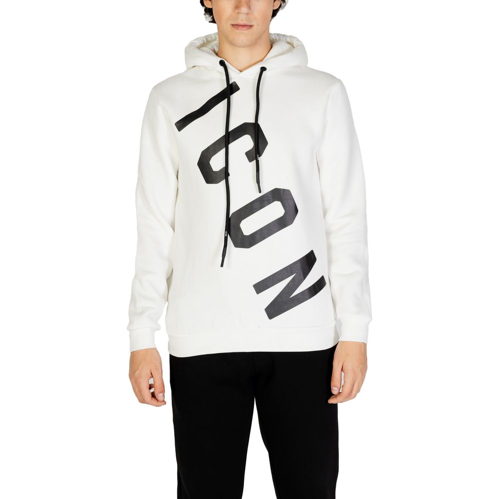 Icon Weißer Baumwoll-Hoodie