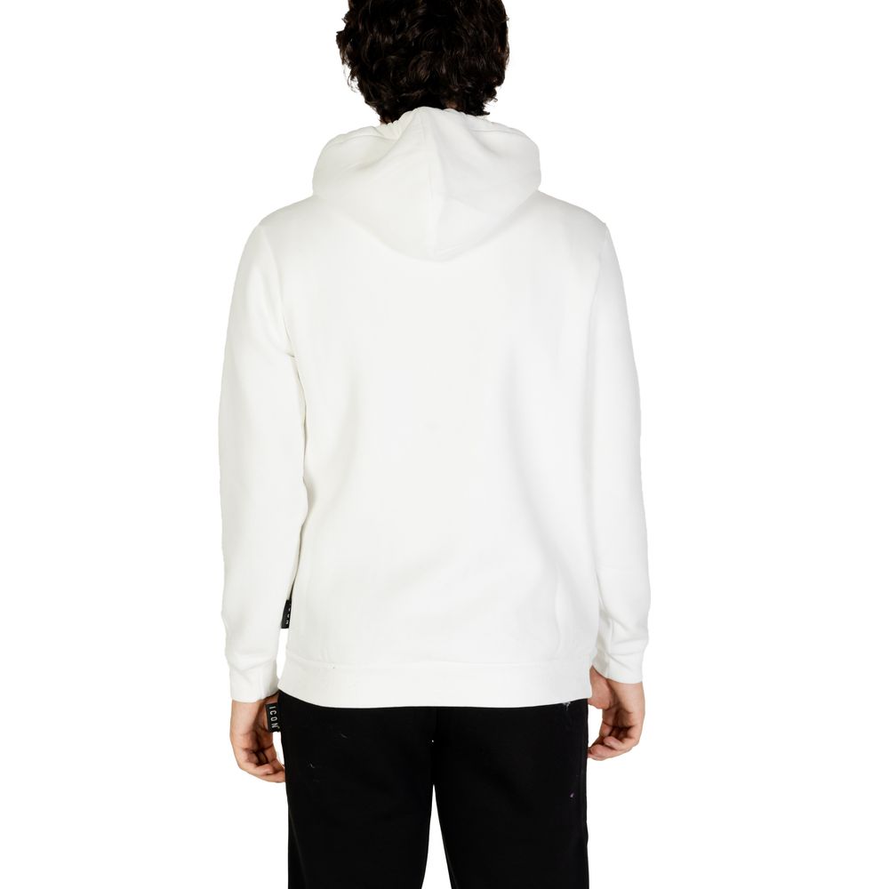 Icon Weißer Baumwoll-Hoodie