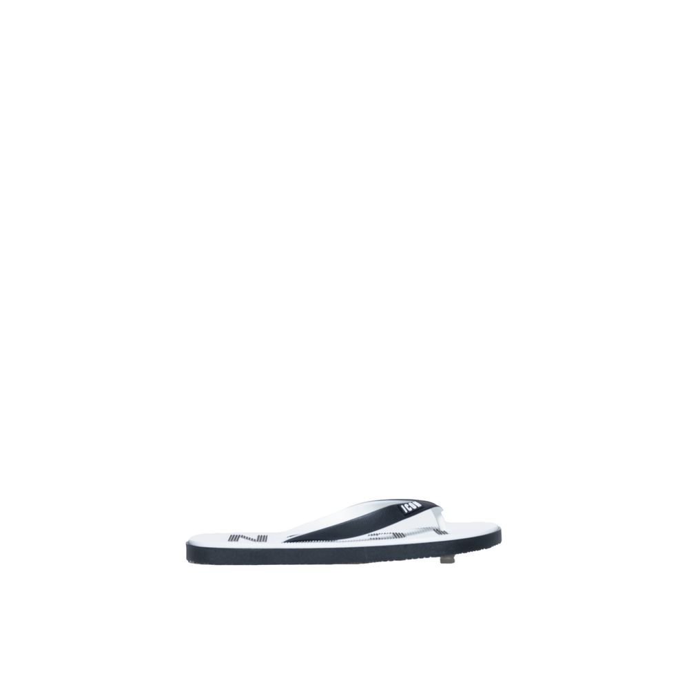 Icon – Weiße Flip-Flop-Sandale aus Gummi
