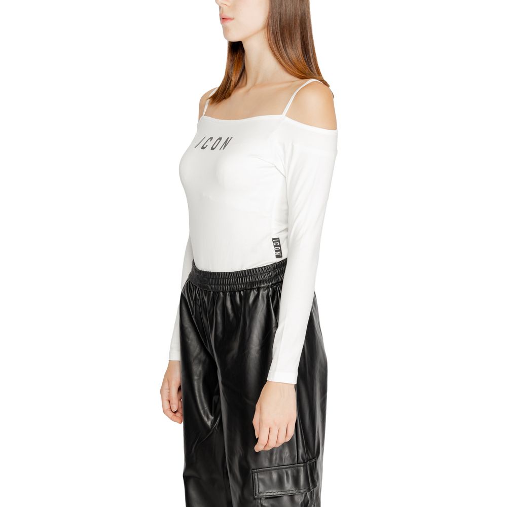 Icon – Weißer Baumwoll-Bodysuit