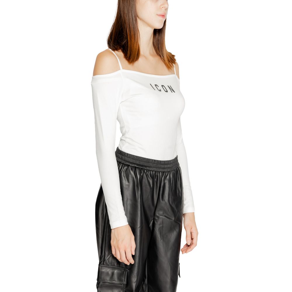 Icon – Weißer Baumwoll-Bodysuit