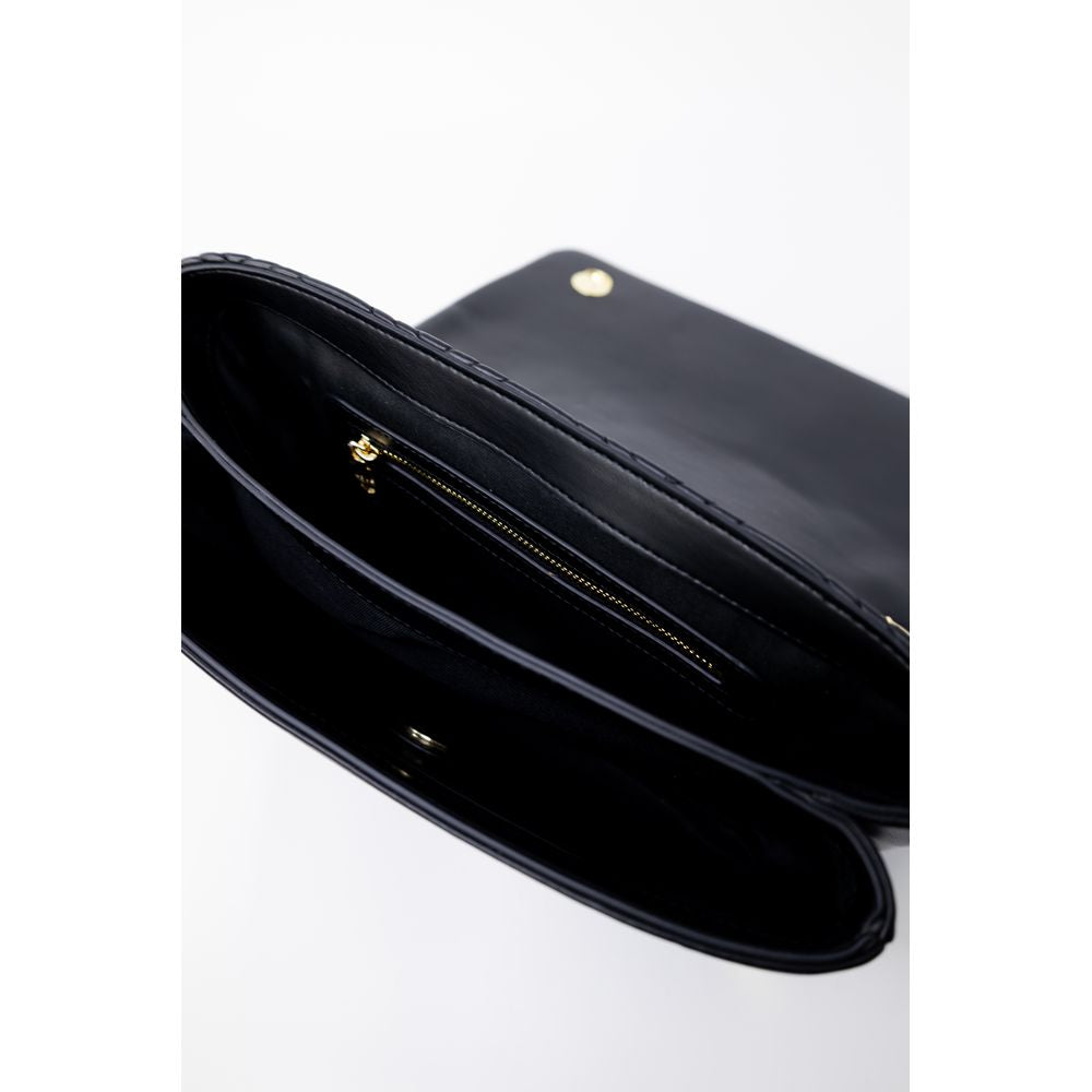 Love Moschino – Goldene Polyethylen-Handtasche