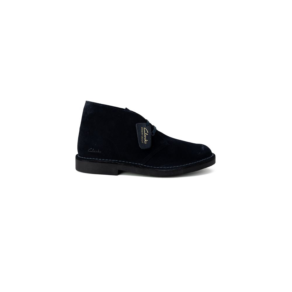Clarks – Blauer Lederstiefel