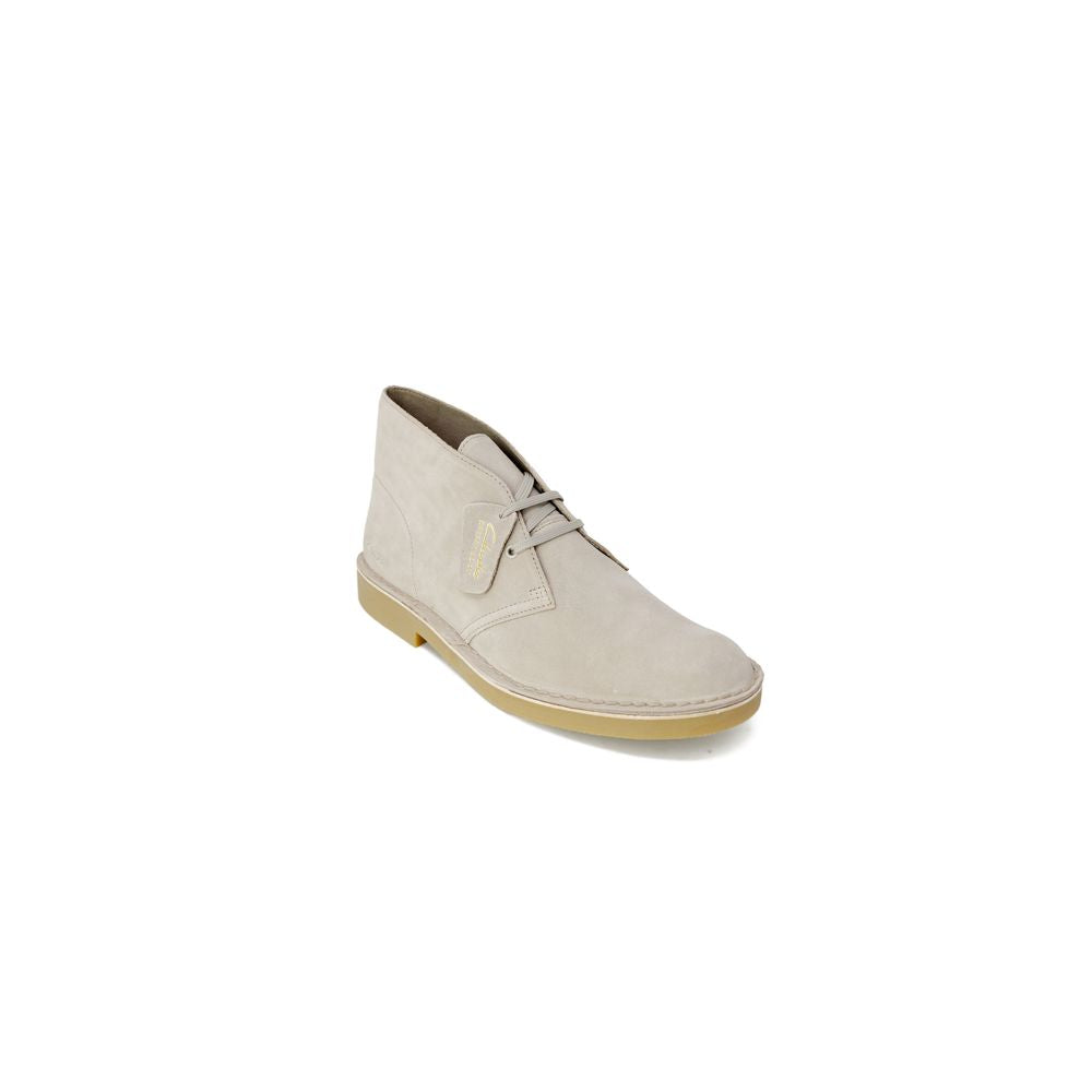 Clarks – Grauer Lederstiefel