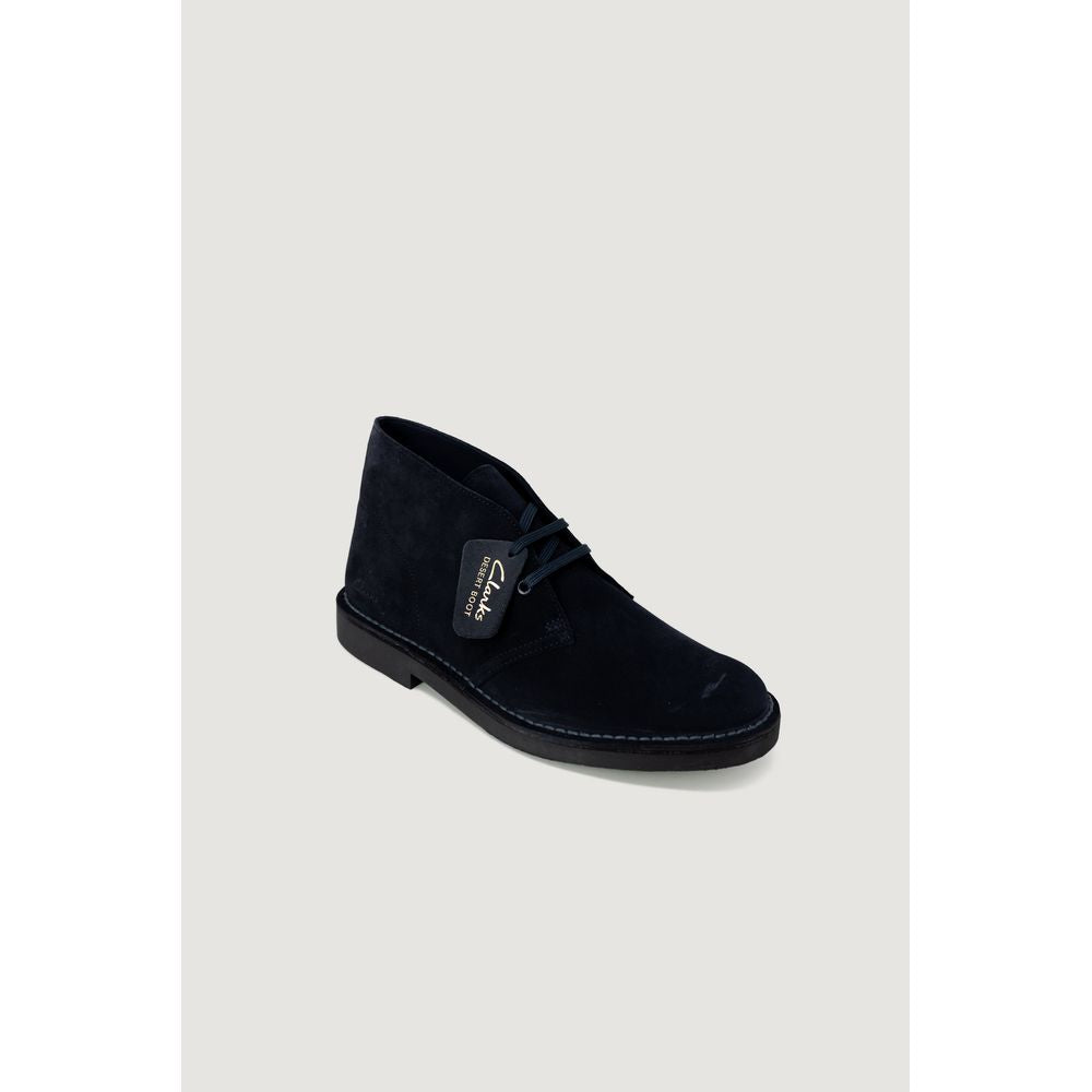 Clarks – Blauer Lederstiefel
