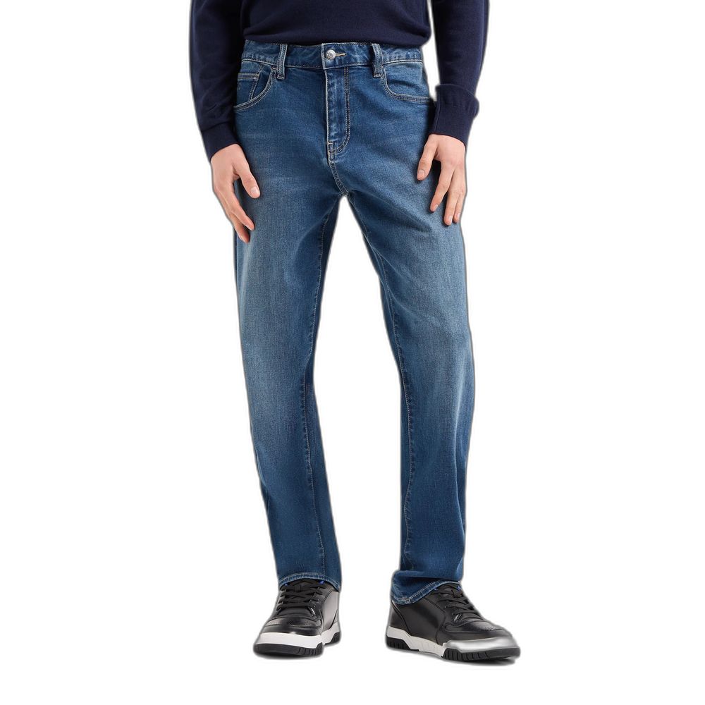 Armani Exchange – Blaue Jeans und Hose aus Baumwolle