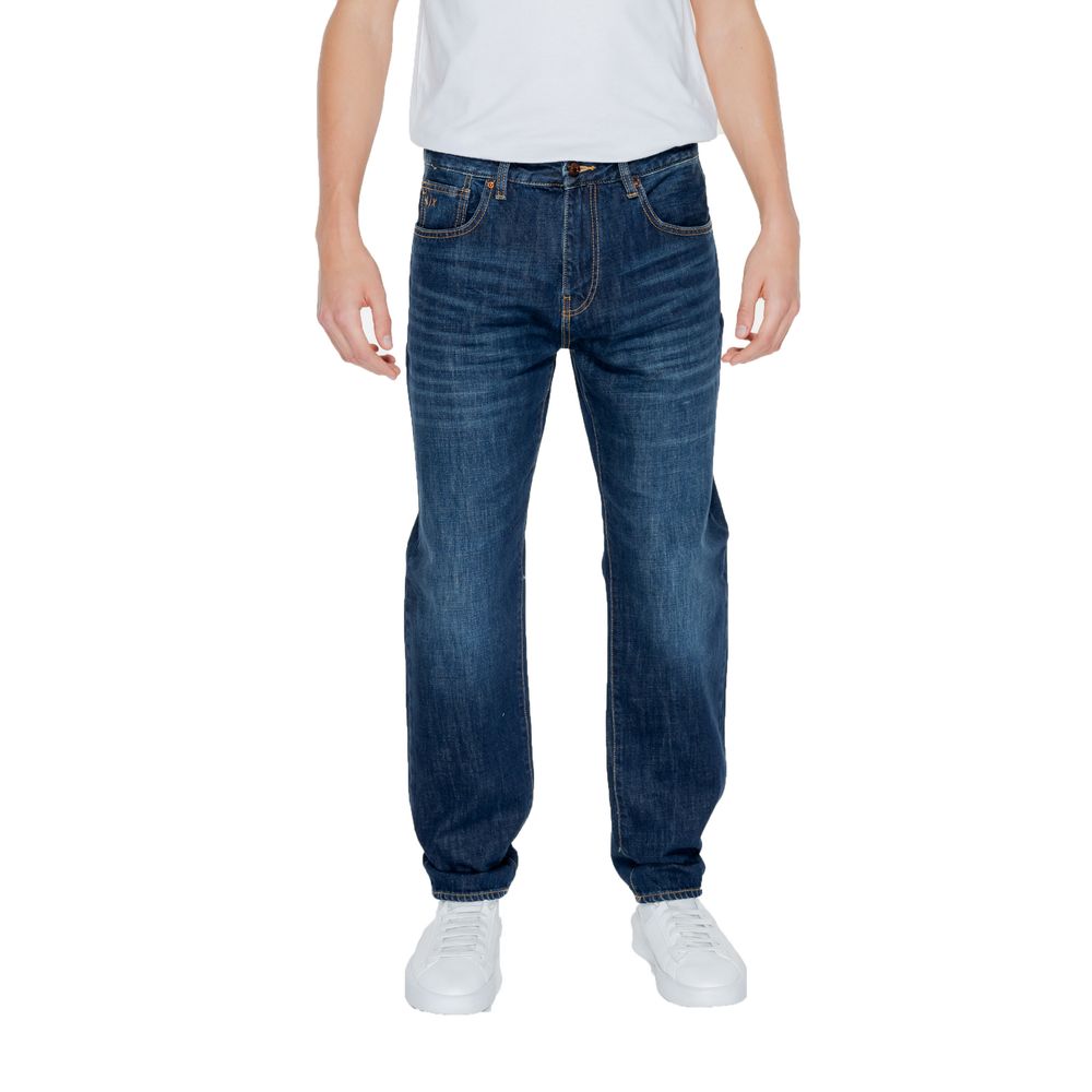 Armani Exchange – Blaue Jeans und Hose aus Baumwolle