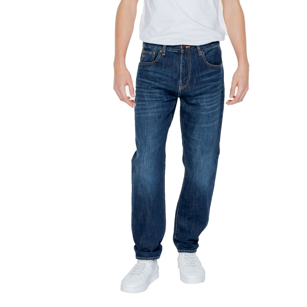 Armani Exchange – Blaue Jeans und Hose aus Baumwolle