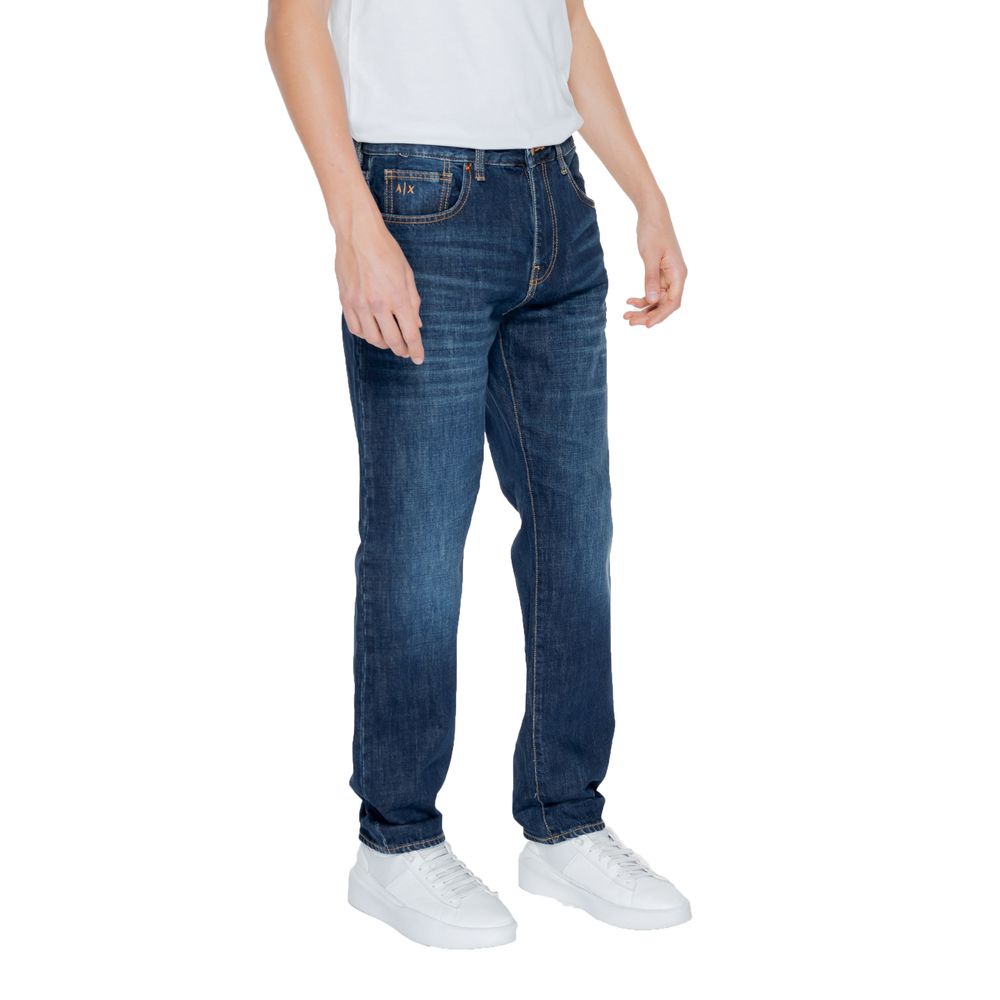 Armani Exchange – Blaue Jeans und Hose aus Baumwolle