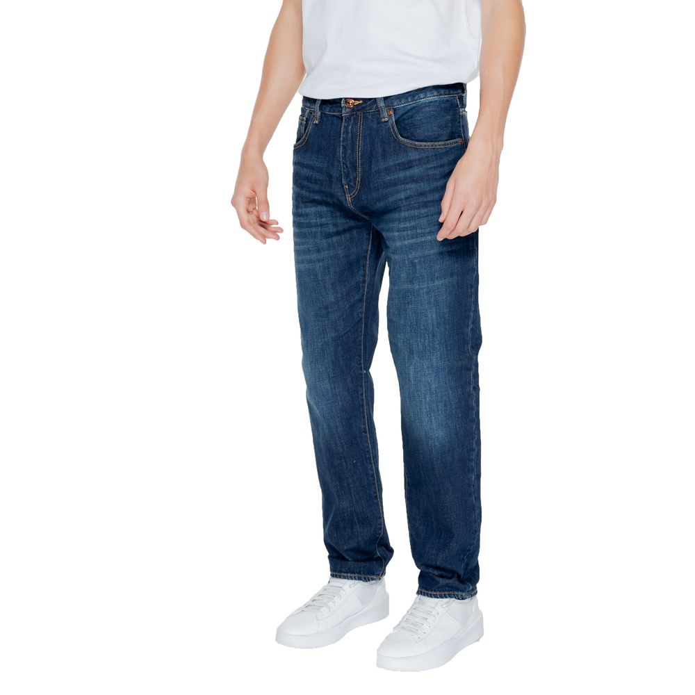 Armani Exchange – Blaue Jeans und Hose aus Baumwolle