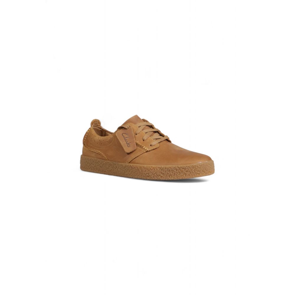 Clarks – Oxfords und Derbys aus Wildleder in Beige
