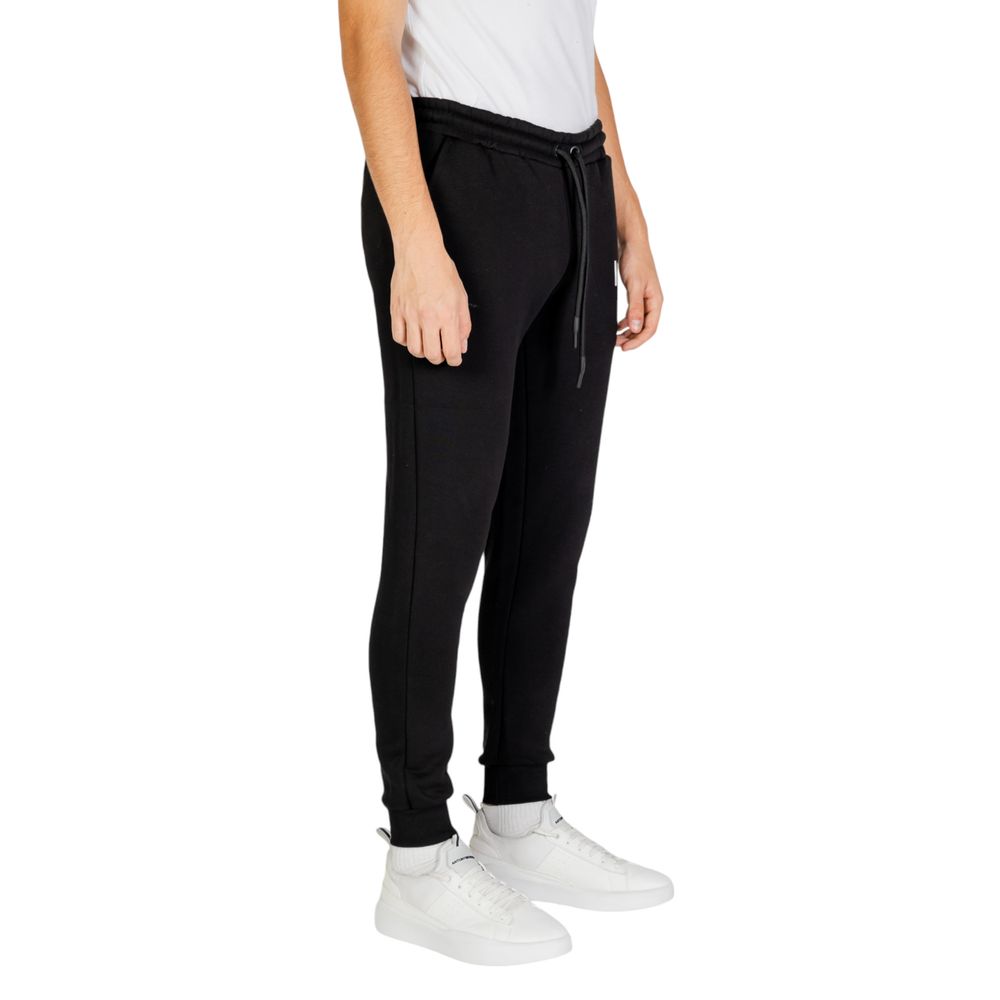 Icon – Jogginghose aus Baumwolle in Schwarz und Weiß