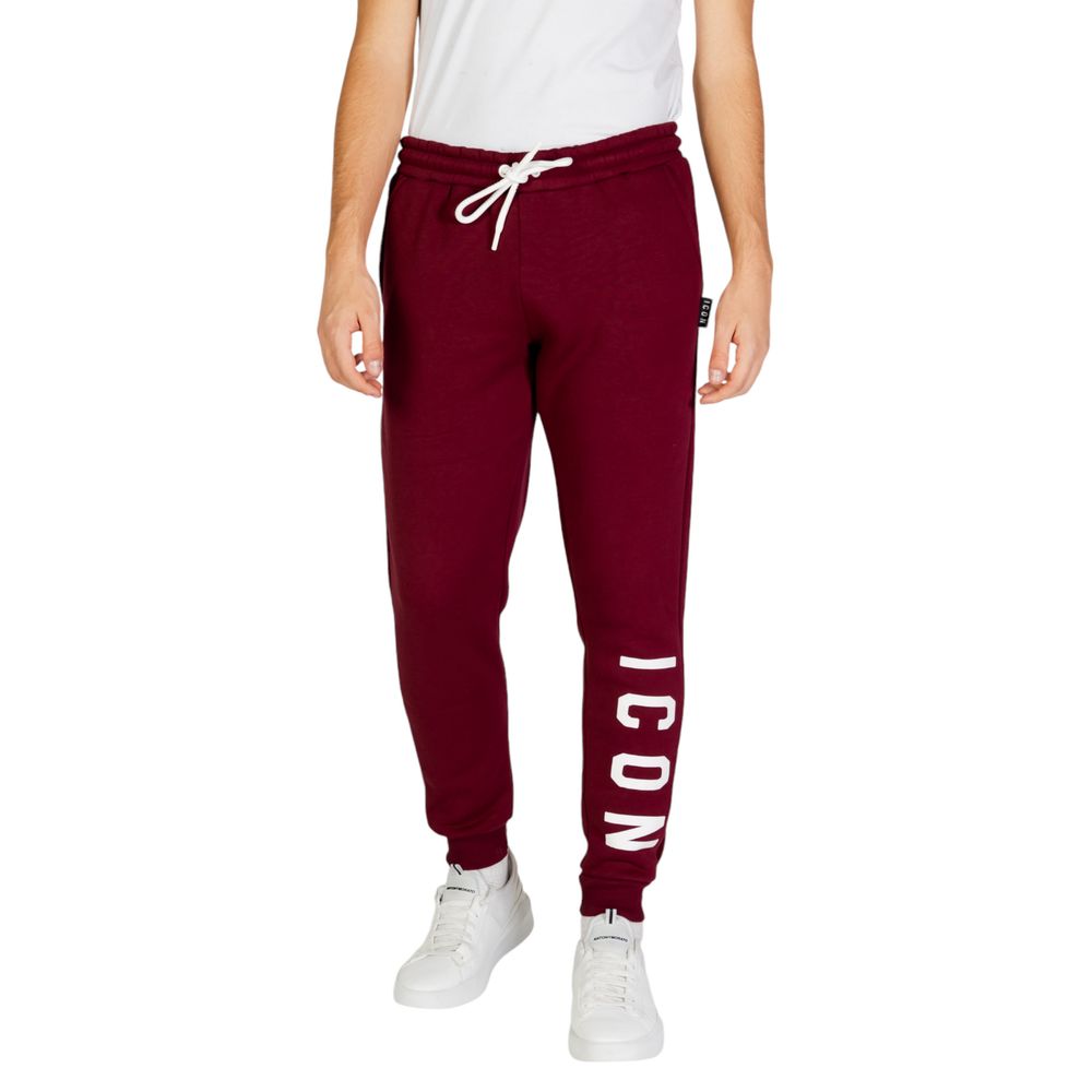 Icon Bordeaux – Jogginghose aus Baumwolle