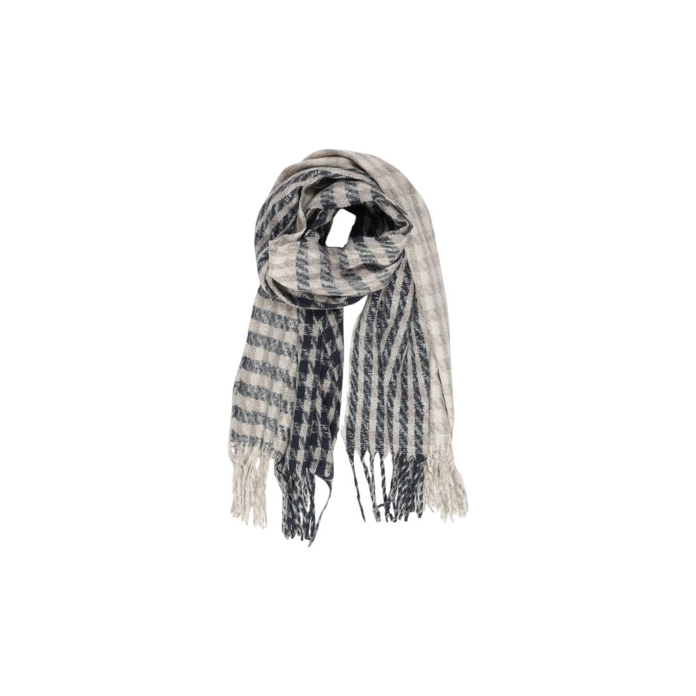 Only – Grauer Schal aus recyceltem Polyester