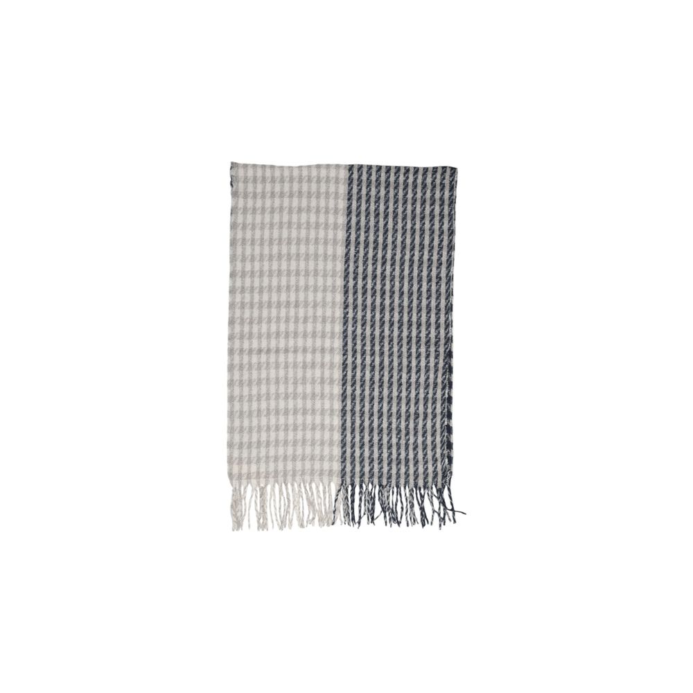 Only – Grauer Schal aus recyceltem Polyester