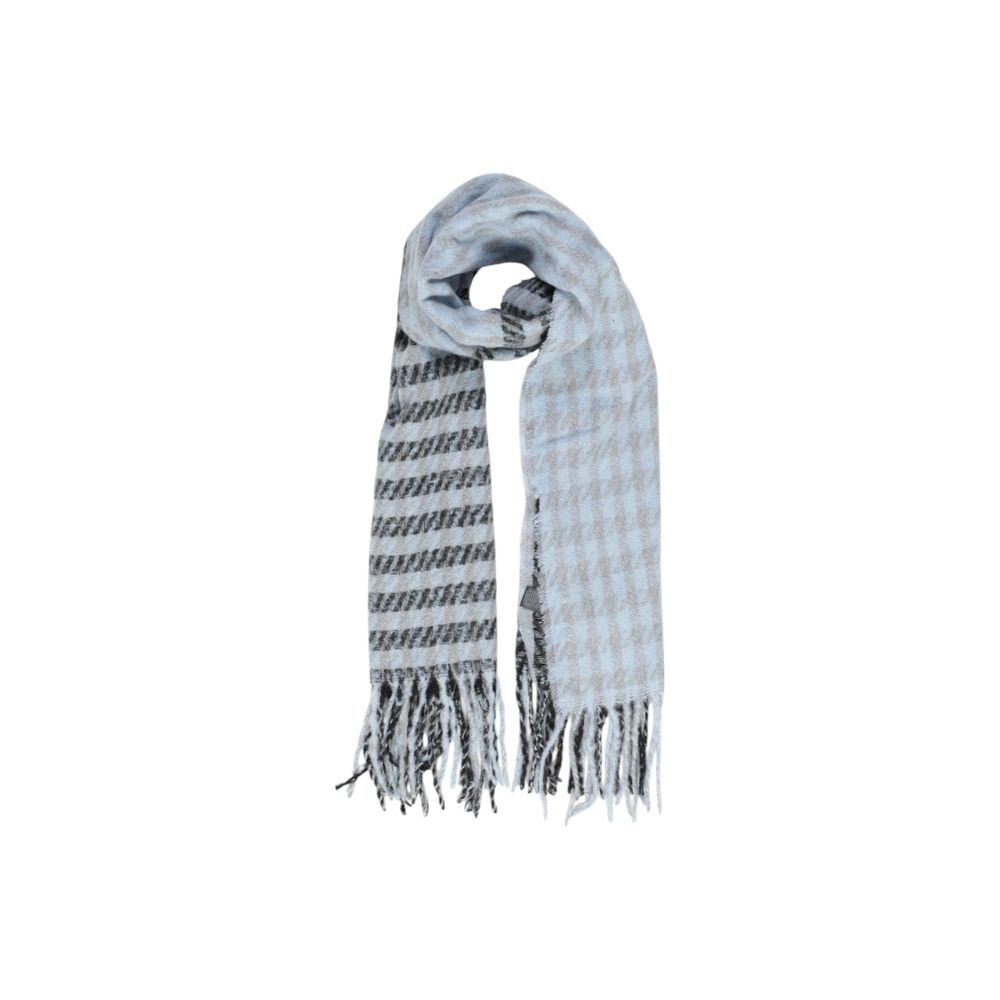Only – Blauer Schal aus recyceltem Polyester