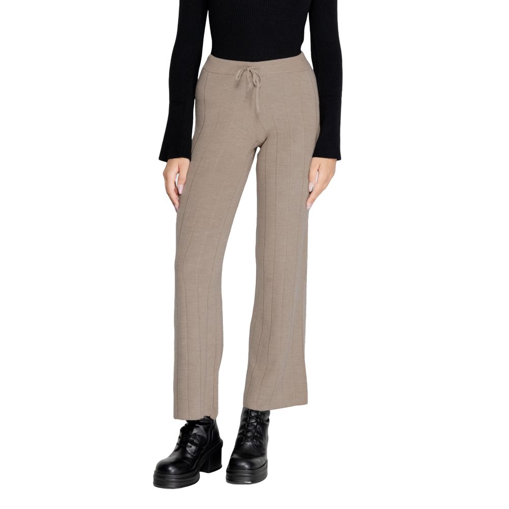 Only Beige Marabou Hose